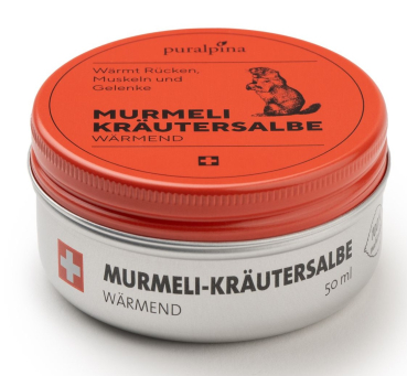 Puralpina Murmeli Kräutersalbe wärmend 50 ml